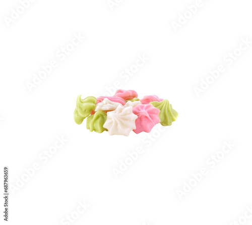 Aalaw candy isolated / colourful candies sweets dessert candy transparent png