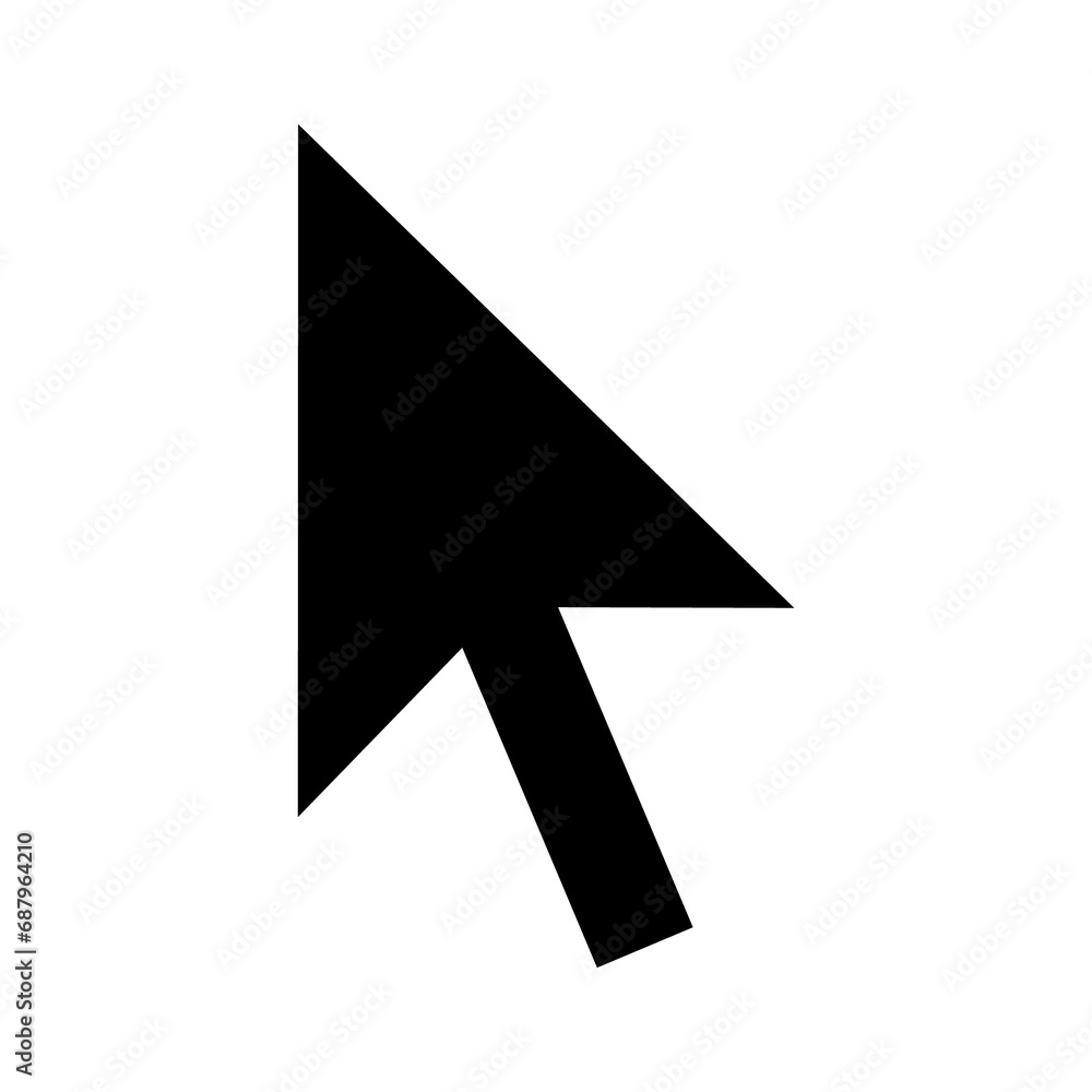 シンプルなカーソルアイコン