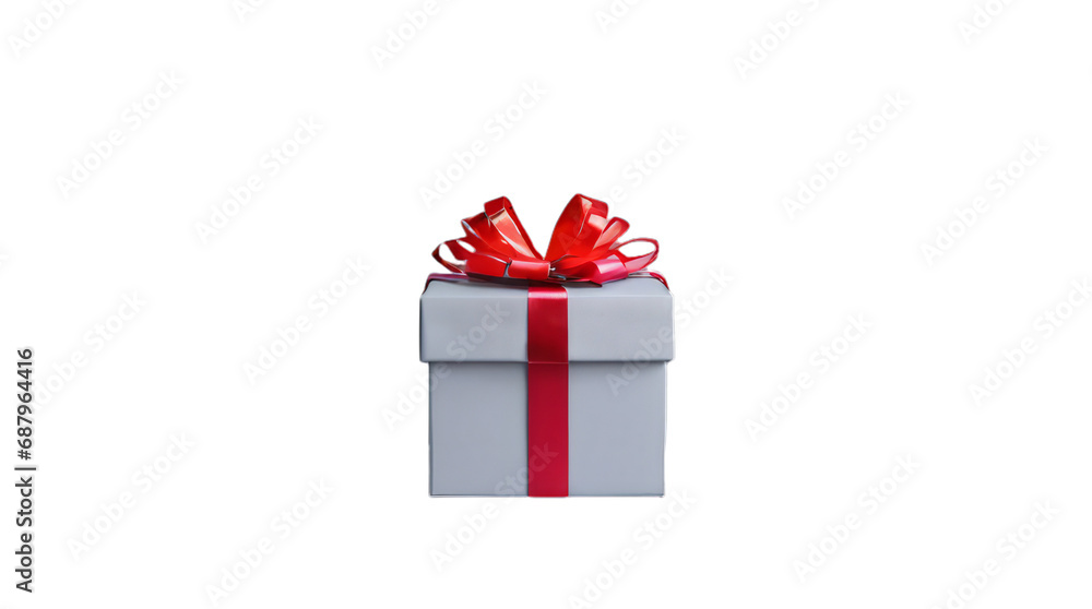 red gift box white background, isolate, png red gift box white background, isolate, png