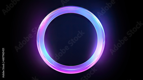 Purple circles on a black background.