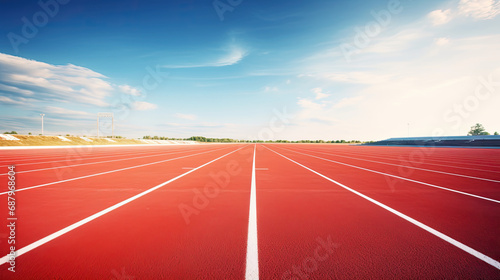 Smooth Running Track - Pristine Surface for Runners © aznur