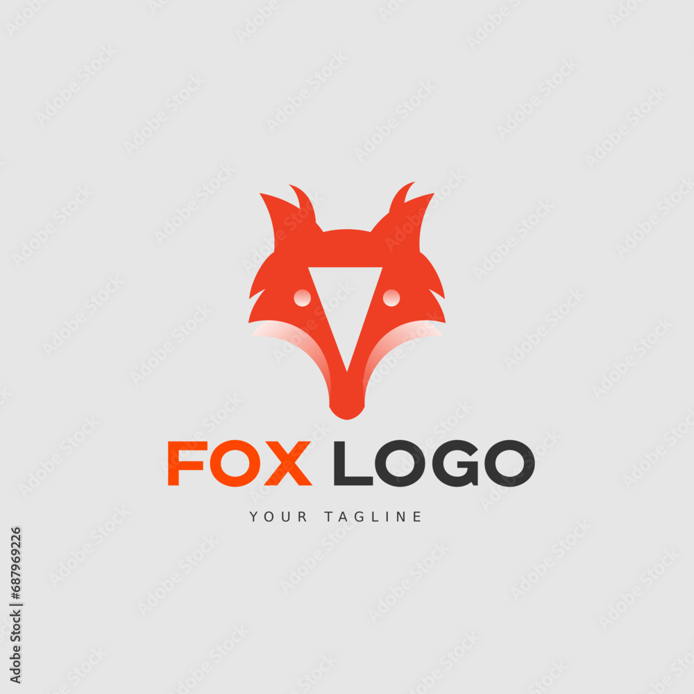 Obraz premium Fox Logo IClean modern fox logo. Simple minimal animal vector mages – Browse 44,250 Stock Photos, Vectors