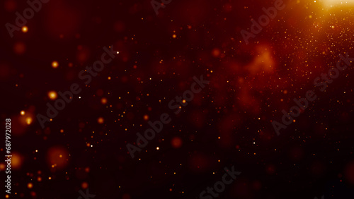 Particles bokeh abstract event game trailer titles cinematic openers digital technology concert background