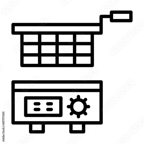 Deep fryer Icon