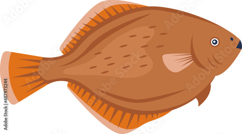 Flounder Fish Seafood