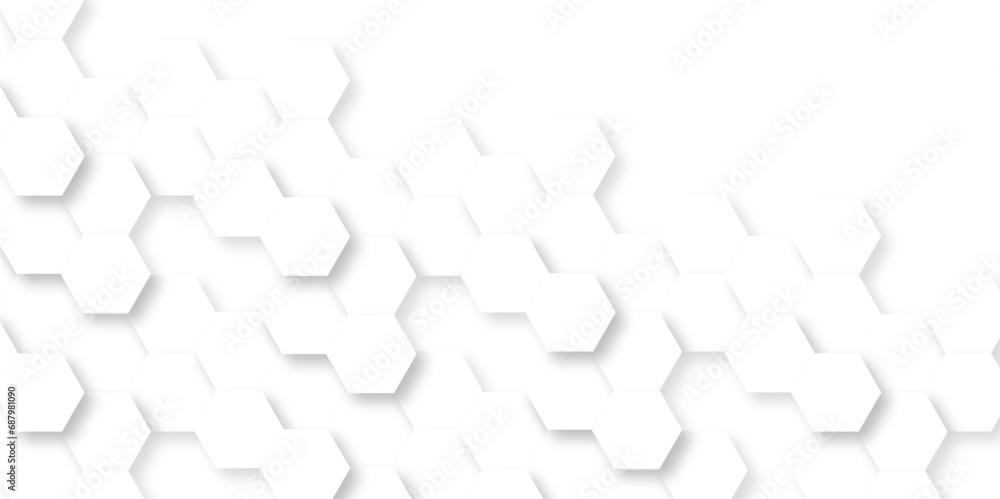 Abstract background with hexagon, modern abstract vector polygonal pattern. Futuristic abstract honeycomb technology white background. Luxury white hexagon pattern. Abstract background with hexagon, modern abstract vector polygonal pattern. Futuristic abstract honeycomb technology white background. Luxury white hexagon pattern.
