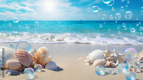 A group of sea shells