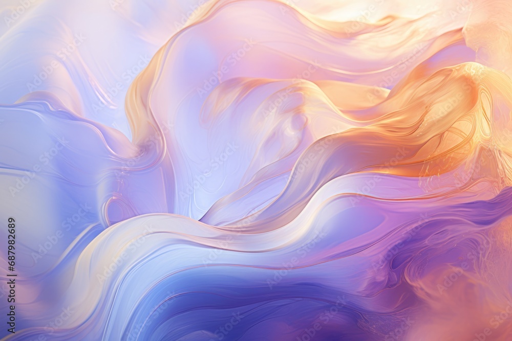 Fototapeta premium luminous iridescent gradient background