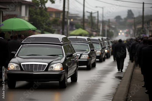 funeral procession photo