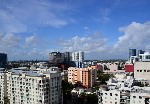 Fototapeta Naklejka Na Ścianę i Meble -  Skyline of West Palm Beach, Florida