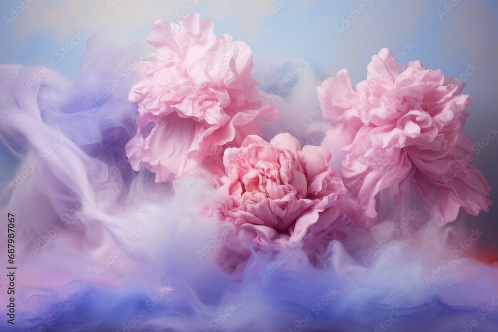 Pastel colors of abstract clouds background Pastel colors of abstract clouds background