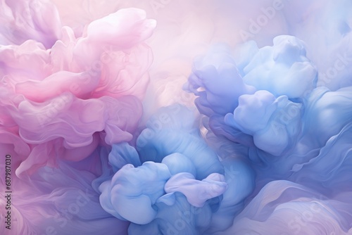 Pastel colors of abstract clouds background 