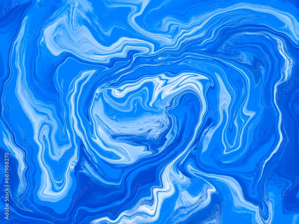 Blue Abstract Liquid Ink Background Blue Abstract Liquid Ink Background