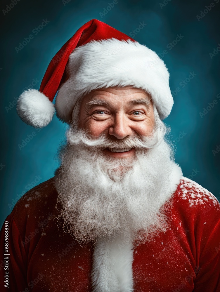 Studio portrait of Santa Claus Studio portrait of Santa Claus