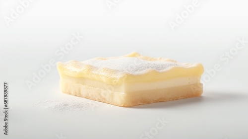 lemon meringue cake. generative ai