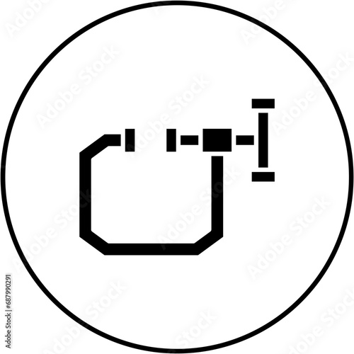 C Clamp Icon
