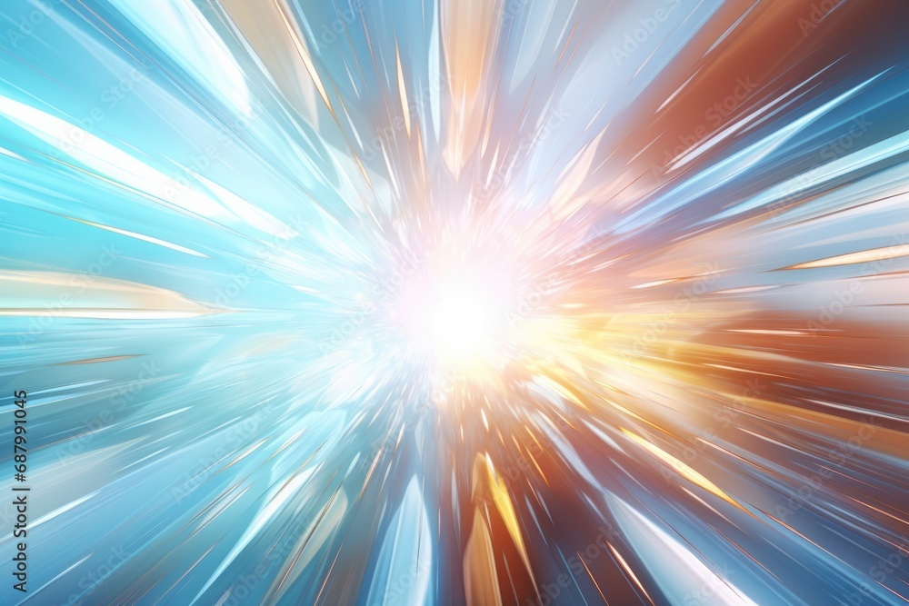 Fototapeta premium Abstract colorful light background