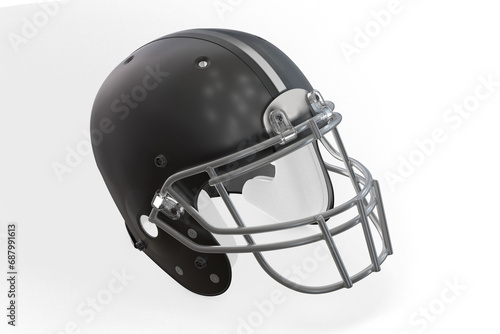 American Football Helmet 3d Model