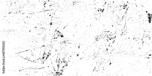 Black grainy texture isolated on white background. Dust overlay. Dark noise granules.  © Sharmin