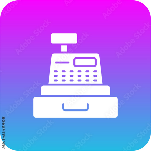 Cashier Machine Icon