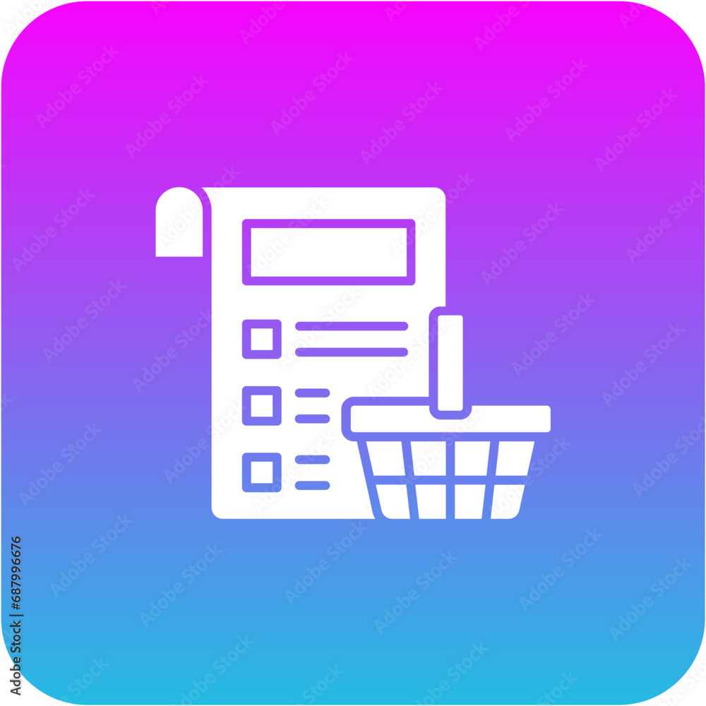 Shopping List Icon Shopping List Icon