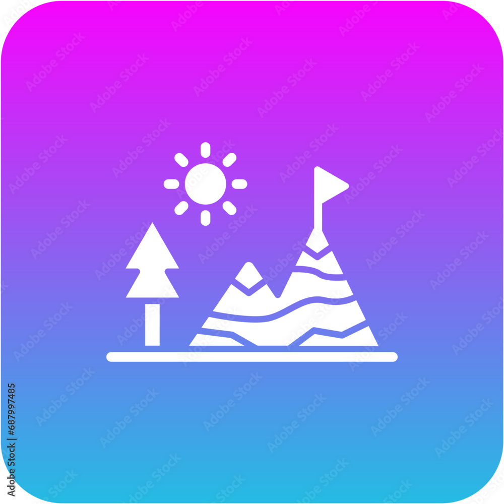 Hiking Icon Hiking Icon