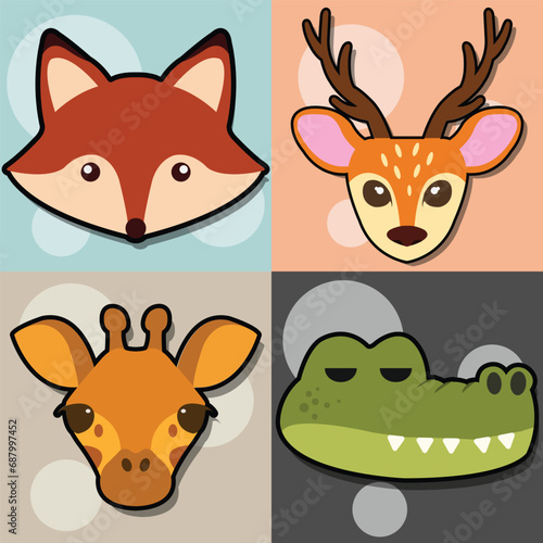 set of animals