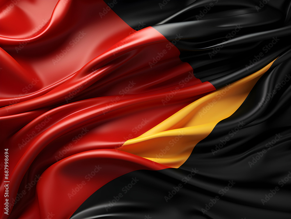 Germany national flag background, Germany flag weaving made by silk cloth fabric, Germany background, ai generated image Germany national flag background, Germany flag weaving made by silk cloth fabric, Germany background, ai generated image