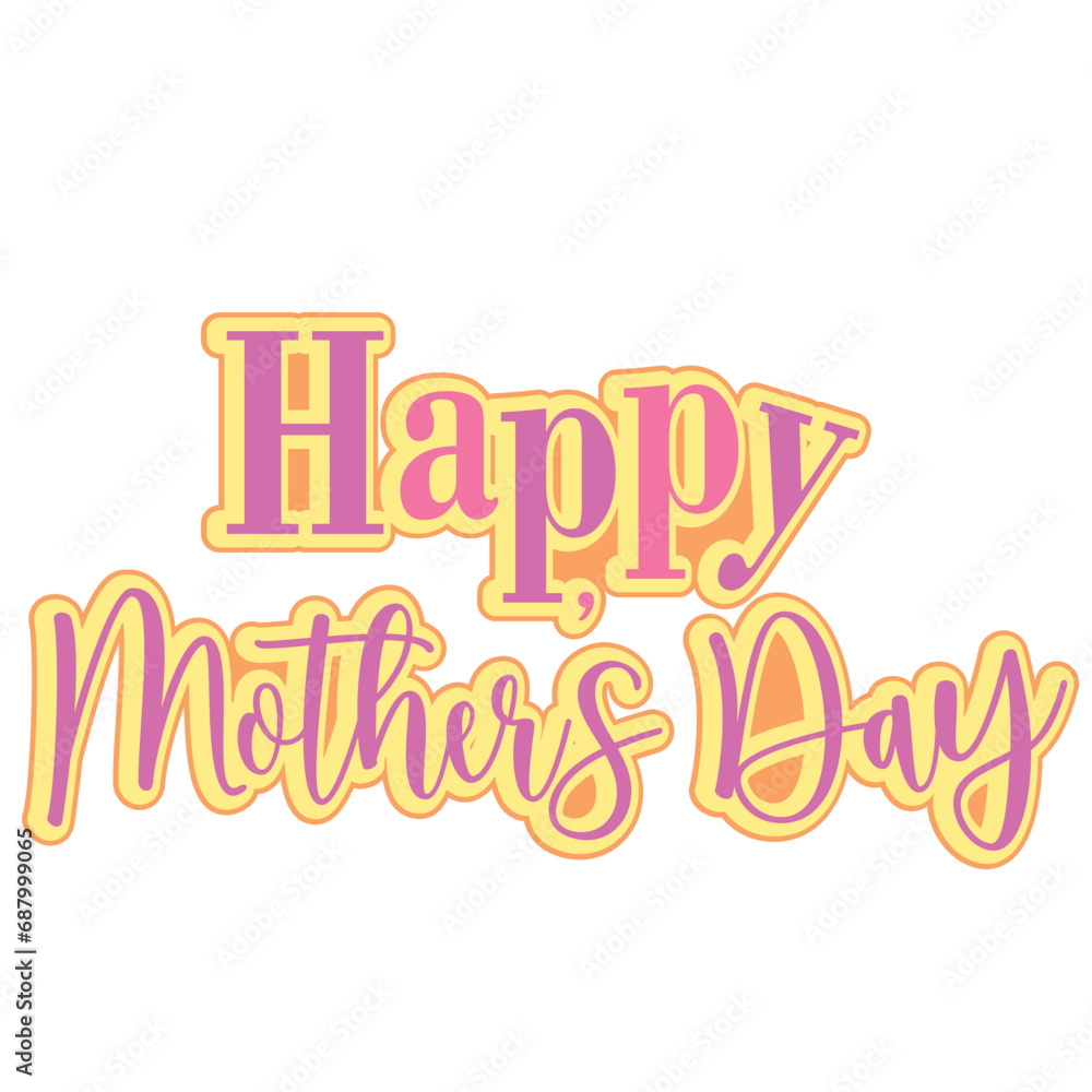 Happy Mother’s Day word art Happy Mother’s Day word art