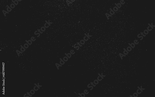 Seamless Realistic Snow Texture on a black background 