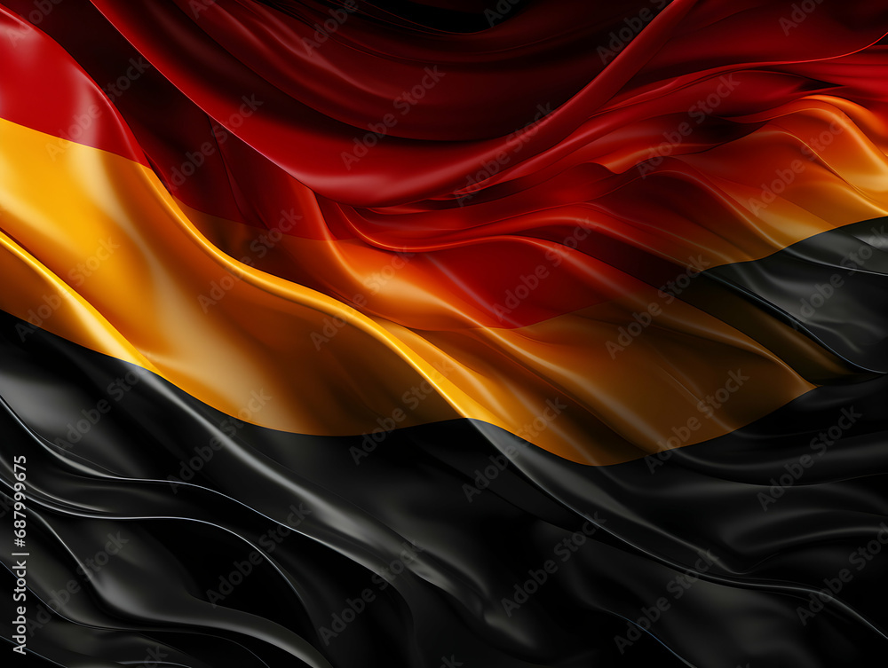 Germany national flag background, Germany flag weaving made by silk cloth fabric, Germany background, ai generated image Germany national flag background, Germany flag weaving made by silk cloth fabric, Germany background, ai generated image