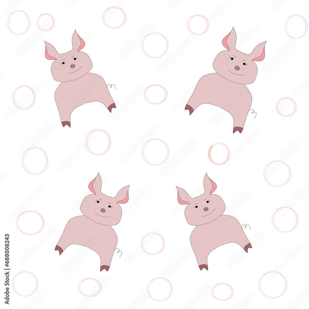 pattern, print with pigs pattern, print with pigs
