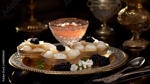 Luxurious Valentine s Day Caviar  Generative AI