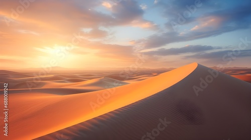 sunset in the desert © 1_0r3