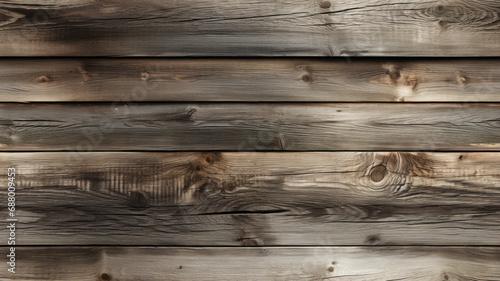 Contemporary rustic oak planks wall with gray tonal texture, AI generated