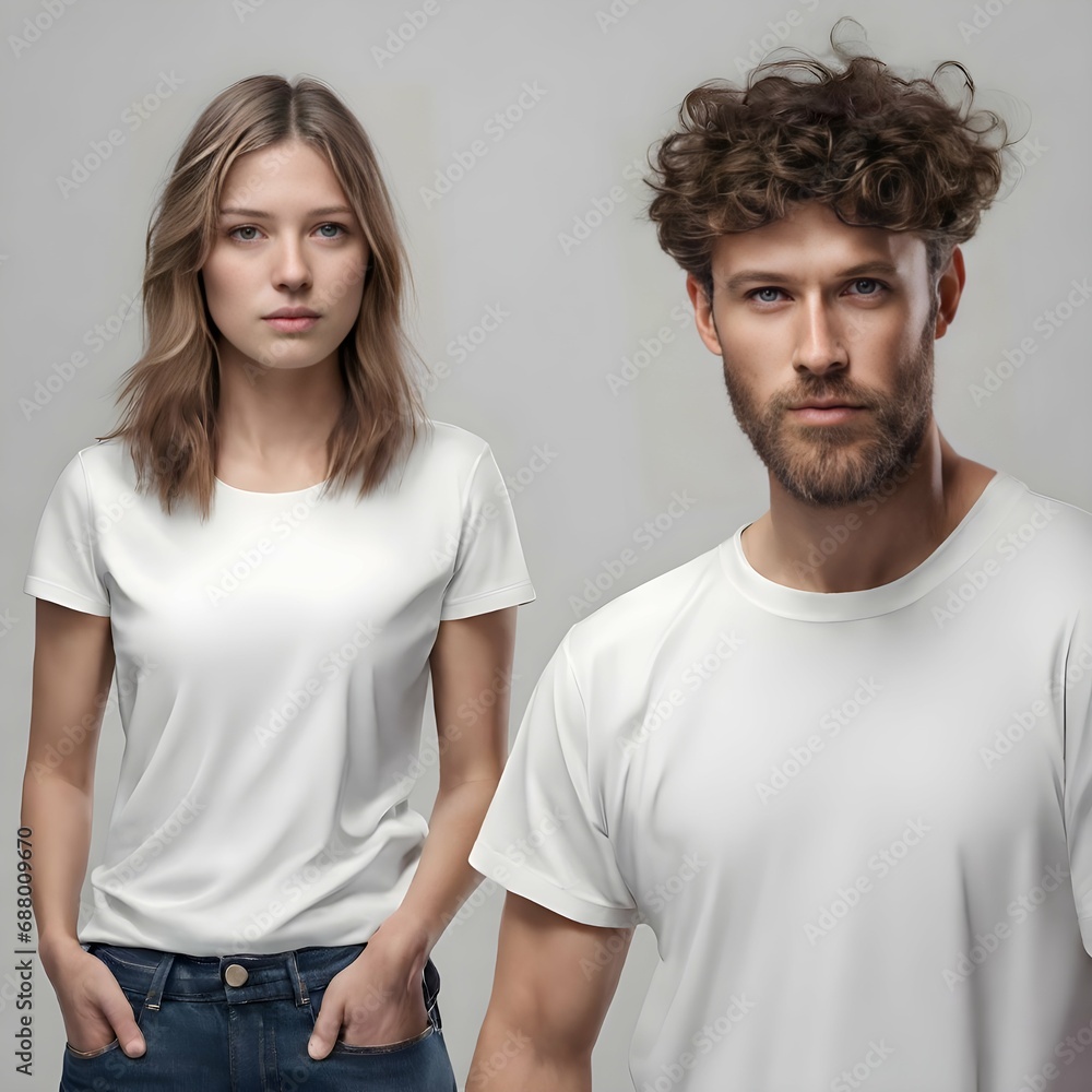 White T-shirt Mockup White T-shirt Mockup