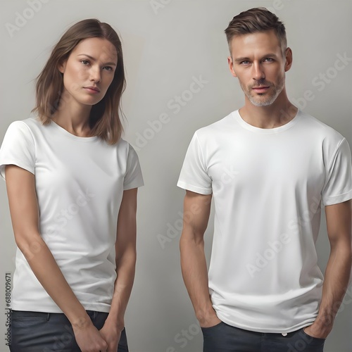 White T-shirt Mockup