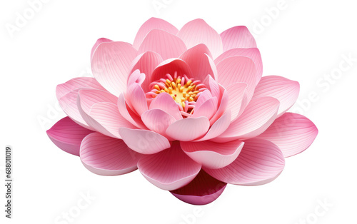 Lotus Flower On Isolated background