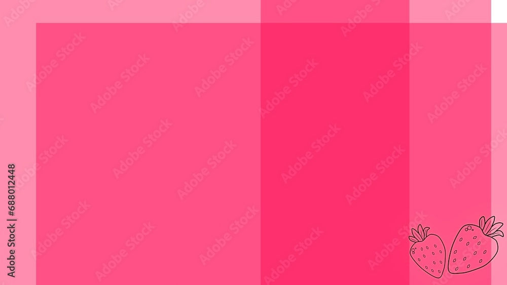 square red graphics background with strawberry line theme square red graphics background with strawberry line theme