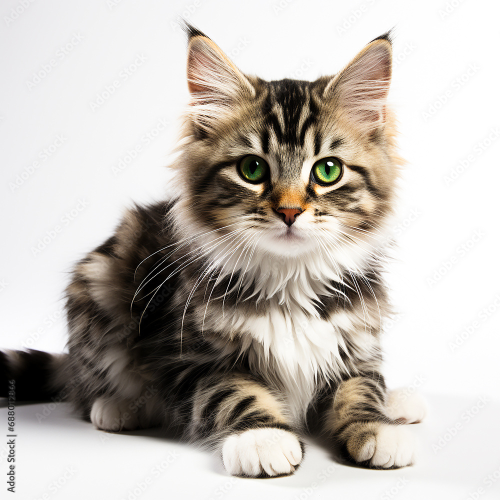 british cat isolated on white british cat isolated on white