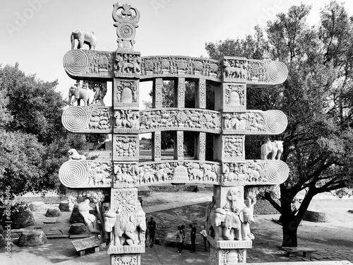 Sanchi Stupa, a UNESCO World Heritage site in India