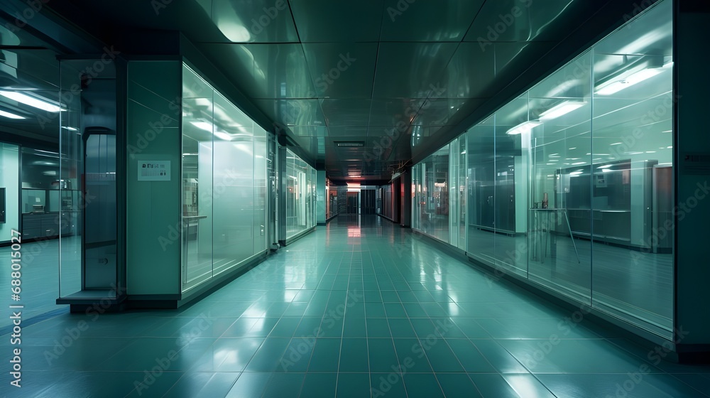 walk in a modern laboratory
walk in a modern laboratory