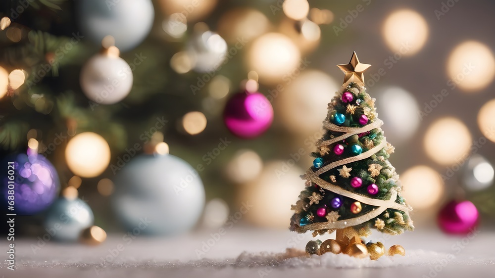 Beautiful Christmas holiday frame of Christmas tree and gift boxes Beautiful Christmas holiday frame of Christmas tree and gift boxes