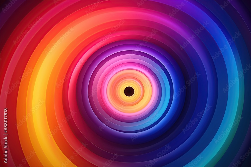 LGBT background. Swirl of rainbow colors. Generative Ai
