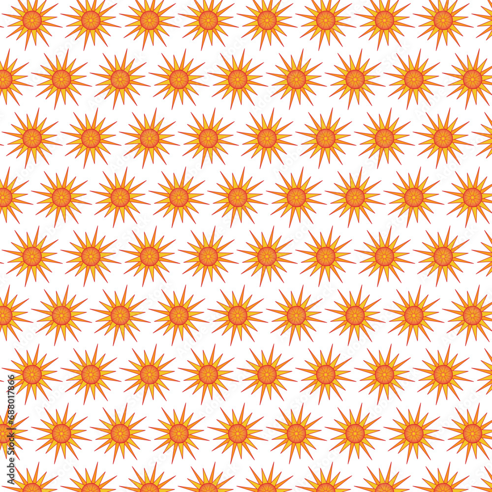 seamless pattern with flowers background design