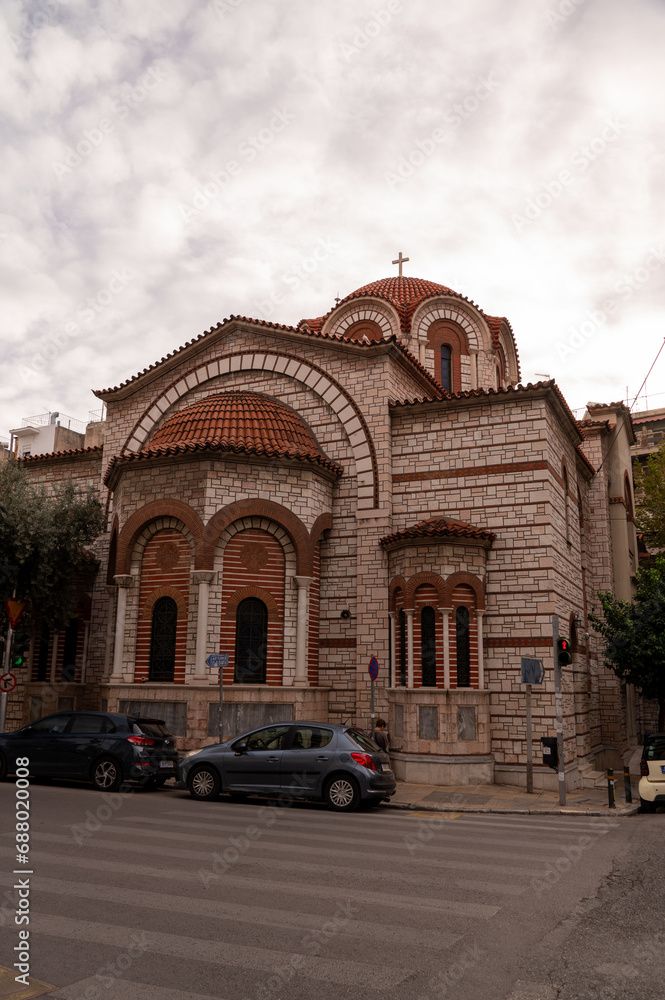 Fototapeta premium A church in Athens