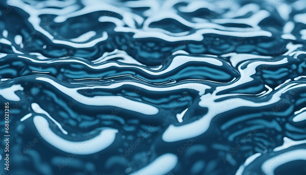 Abstract blue watery background