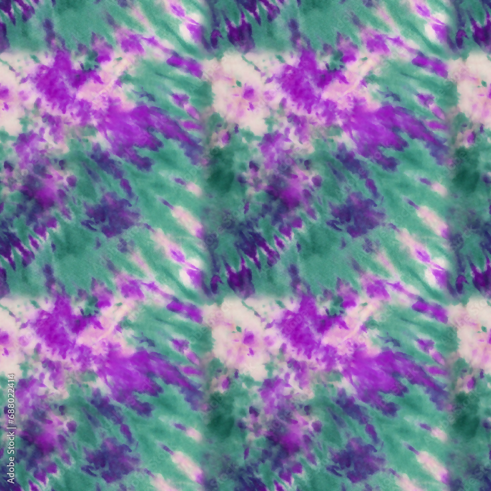 Seamless Shibori Print pattern and tie-dye textile Shibori allovers pattern design