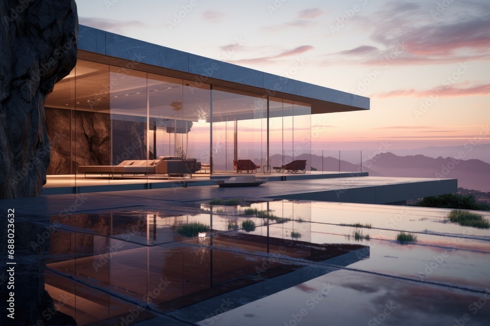 Modern Glass Architecture Emphasising Transparency and Openness Modern Glass Architecture Emphasising Transparency and Openness