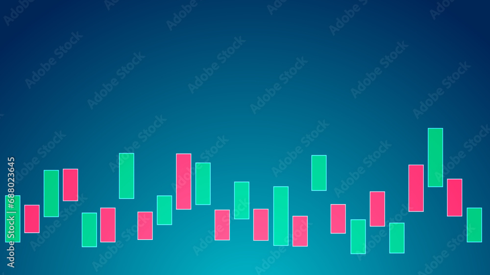 Abstract graph chart of stock market trade background. Abstract graph chart of stock market trade background.